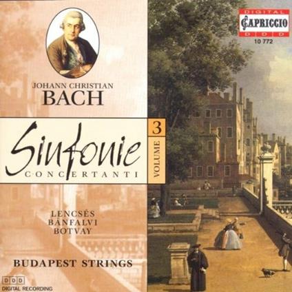 Sinfonie concertanti vol.3 - CD Audio di Johann Christian Bach