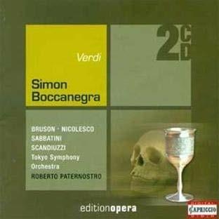 Simon Boccanegra - CD Audio di Giuseppe Verdi