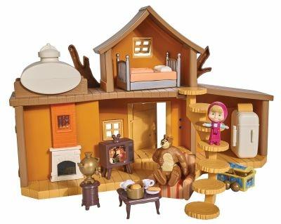 Masha Playset, la Grande Casa di Orso, inclusi Masha e Orso ed accessori - 3