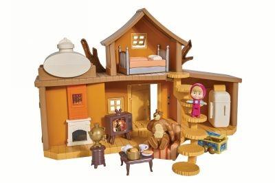 Masha Playset, la Grande Casa di Orso, inclusi Masha e Orso ed accessori - 4