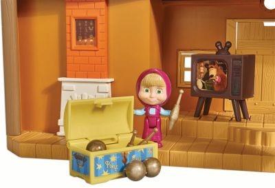 Masha Playset, la Grande Casa di Orso, inclusi Masha e Orso ed accessori - 6