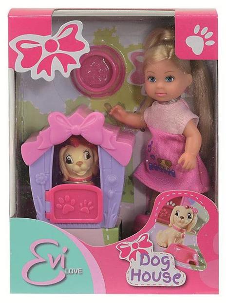 Evi Love con Cagnolino+Cuccia