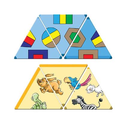 Domino A Triangolo: Percezione Visiva