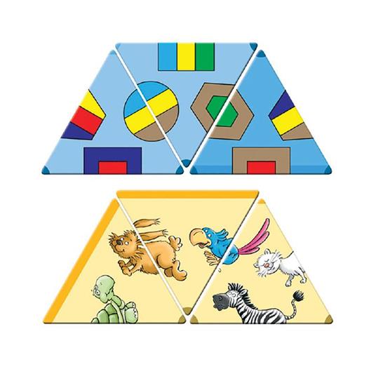 Domino A Triangolo: Percezione Visiva