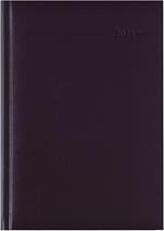 Alpha Edition - Agenda Giornaliera Monocromo 2025, Formato Grande 15x21 cm, Red, 352 pagine