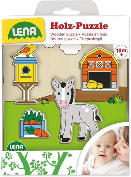 Puzzle in Legno. Fattoria