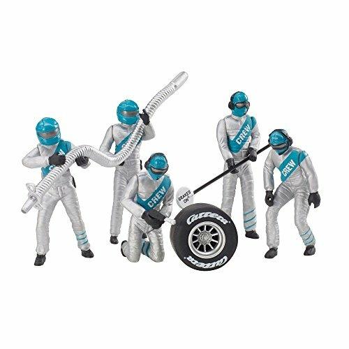 Carrera Slot Set Of Figures, Mechanics, Silver - 2