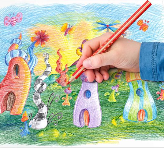 Noris Jumbo 12 matite colorate triangolari - 4