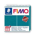 Staedtler- Fimo Leather-Effect Pasta per Modellare in Forno, Colore Laguna, 57 g, 8010-369 ST