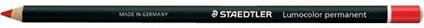 Matita vetrografica Staedtler Lumocolor Permanent nero punta tonda 1-4 mm