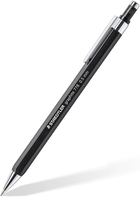 1 portamine graphite 778 0,5 mm + 1 tubetto 12 mine HB - 2