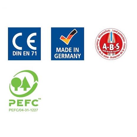 Pastelli Staedtler Noris. Confezione 12 matite colorate assortite - 11