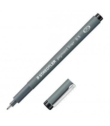 Penna Staedtler Pigment Liner Nera 0.5