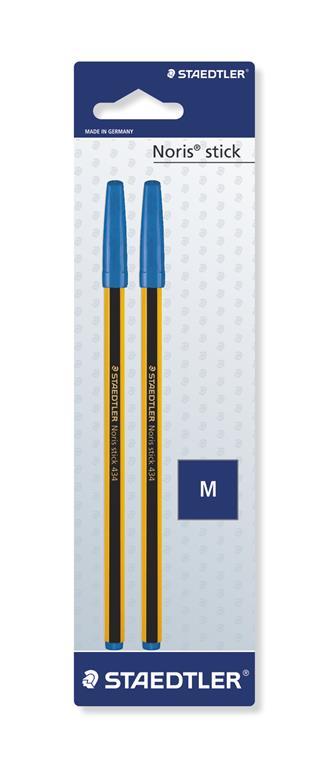 Staedtler Blister con 2 penne noris blu