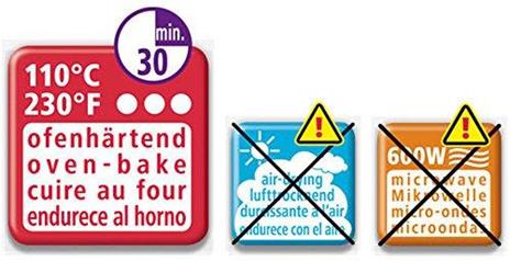 Fimo Kids Nero 42g Pasta Modellante Modellabile Hobby Scuola Arte Decoupage - 3