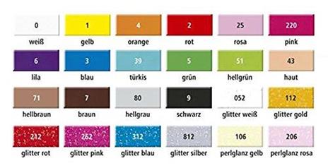 Fimo Kids Nero 42g Pasta Modellante Modellabile Hobby Scuola Arte Decoupage - 5