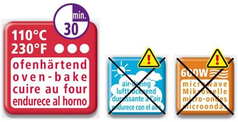 Fimo Kids Nero 42g Pasta Modellante Modellabile Hobby Scuola Arte Decoupage - 9