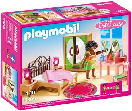 Playmobil Dollhouse. Camera da letto con specchiera (5309)