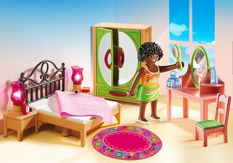 Playmobil Dollhouse. Camera da letto con specchiera (5309) - 3