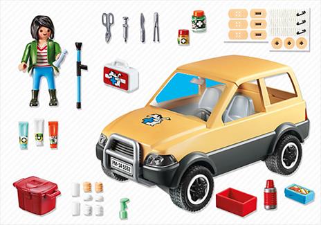 Playmobil Veterinario con veicolo pronto intervento (5532) - 4
