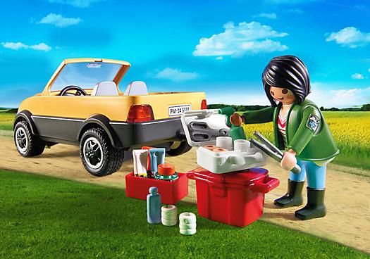 Playmobil Veterinario con veicolo pronto intervento (5532) - 6
