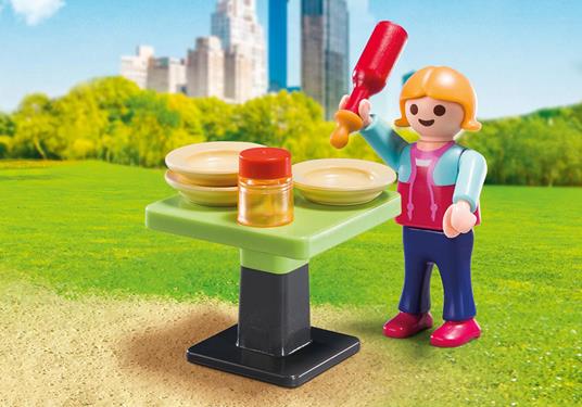 Playmobil Family Fun. Valigetta Barbecue - 7
