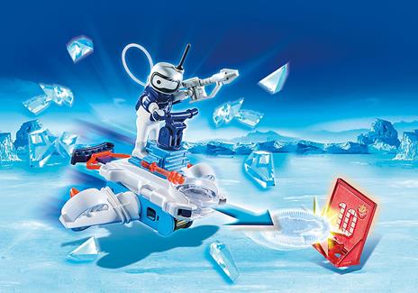 Playmobil Ice-Robot con Space-Jet Lanciadischi (6833) - 3