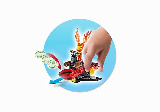 Playmobil Magma con Space-Jet Lanciadischi (6834) - 5