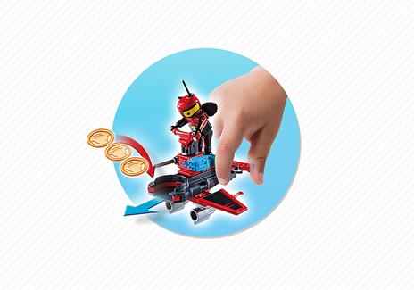 Playmobil Fire-Robot con Space-Jet Lanciadischi (6835) - 5