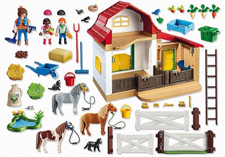 Playmobil 6927 Maneggio dei Pony - 7