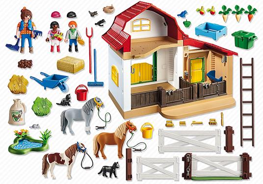 Playmobil 6927 Maneggio dei Pony - 7