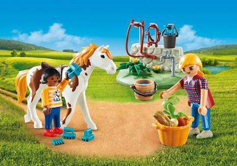 Playmobil  Country. Valigetta Grande Maneggio (9100) - 4