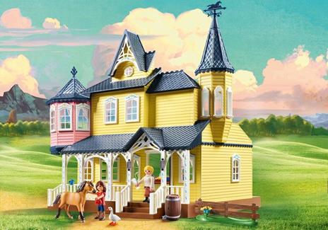 Playmobil Spirit (9475). Casa di Lucky
