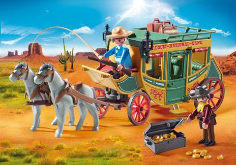 Playmobil Western (70013). Carrozza Western - 3