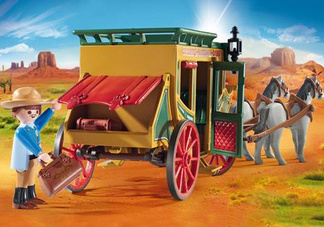 Playmobil Western (70013). Carrozza Western - 5