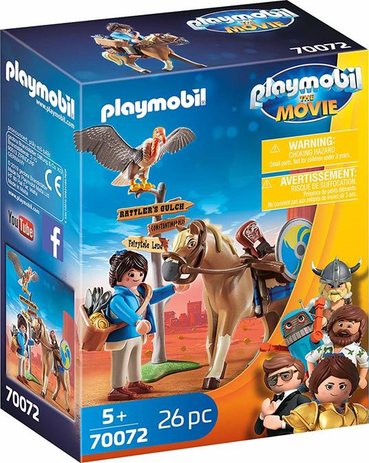 Playmobil The Movie (70072). Playmobil: The Movie Marla con Cavallo - 2