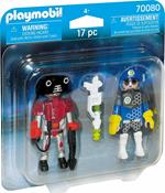 Playmobil Duo Packs (70080). Agente Spaziale e Bandito