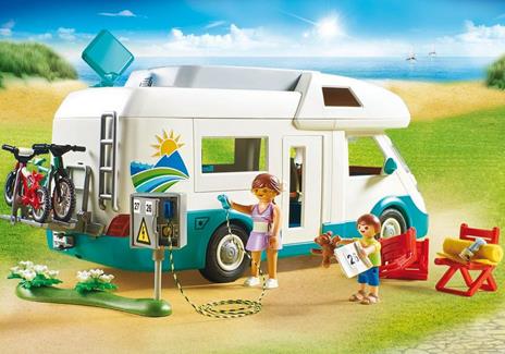 Playmobil 70088 Camper con famiglia in vacanza - 6