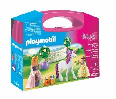 Playmobil Carrying Case (70107). Valigetta Grande Principessa con Unicorno - 3