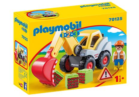 Playmobil 70125 Escavatore 1.2.3