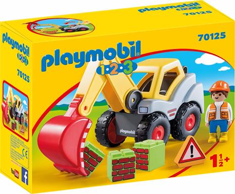 Playmobil 70125 Escavatore 1.2.3 - 4