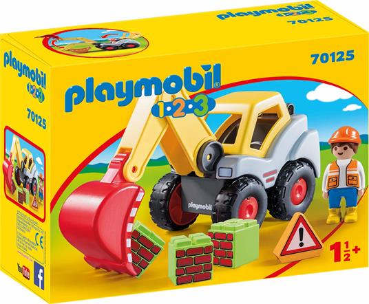 Playmobil 70125 Escavatore 1.2.3 - 4