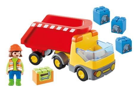 Playmobil 70126 Camion del cantiere 1.2.3 - 3