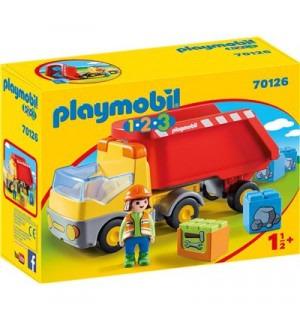 Playmobil 70126 Camion del cantiere 1.2.3 - 4