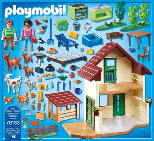 Playmobil Fattoria (70133). Casa con Allevamento Bio - 4