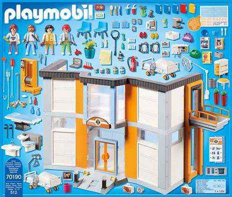 Playmobil 70190 Grande Ospedale - 5
