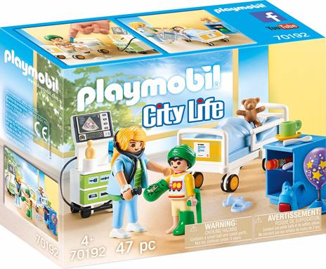 Playmobil 70192 Reparto dell'Ospedale per i bambini - 3