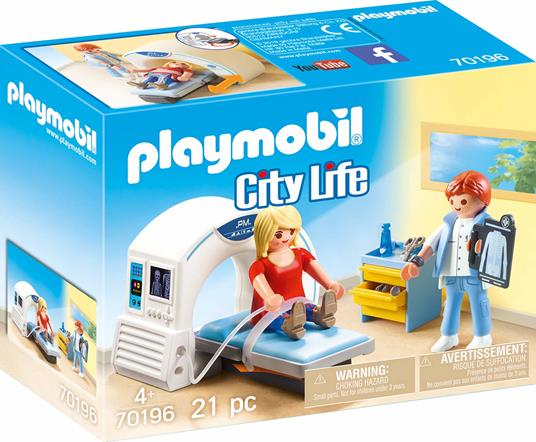 Playmobil Grande Ospedale (70196). Radiologo - 2