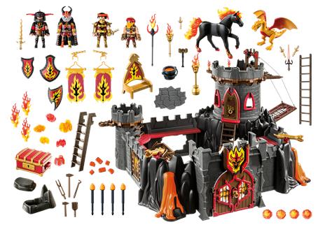 Playmobil 70221 Fortezza dei Guerrieri di Burnham - 3