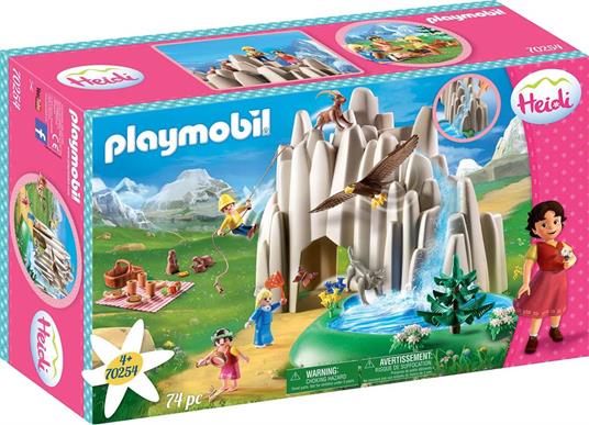 Playmobil Heidi (70254). Heidi, Peter E Clara Al Lago